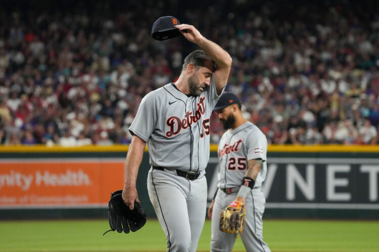 Corbin Carroll has 4 RBIs, Diamondbacks ruin Justin Verlander's return to Tigers in 9-6 win